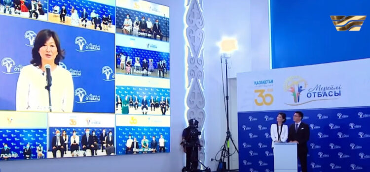 Выступление вице-президента КАРМ Ахметовой Алмагуль Аймурзаевны в рамках спецпроекта Мерейлі отбасы