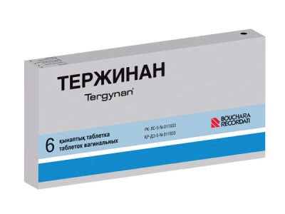 Тержинан таблетки вагинальные №10,  №6